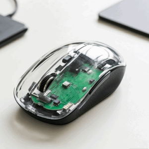Jingxin Intelligent Transparent Geek Smart Sensor Wireless Mouse