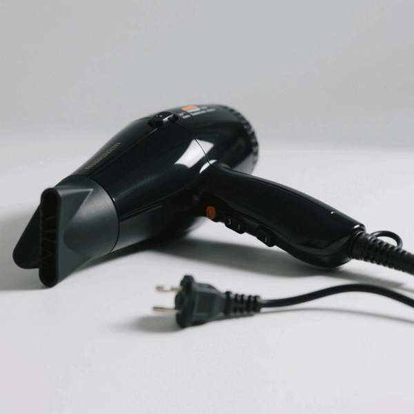Extra Powerful Professional Hair Dryer in Classic Black