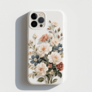 Exquisite Floral Art Mobile Phone Protective Case