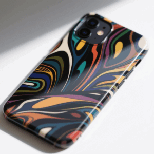 Colorful Psychedelic Flowing Color Art Phone Case