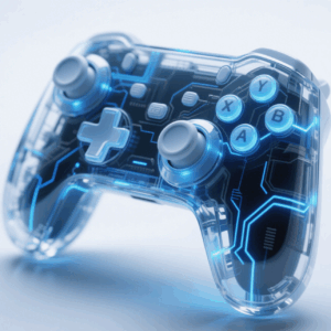 Crystal Clear Lingxi Future Technology Game Controller