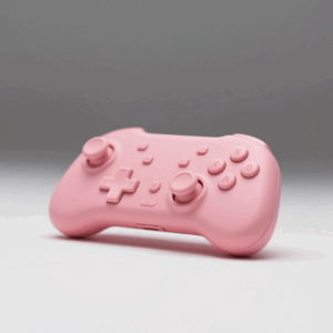 Colorful Soft Light Immersive Pink Charm Game Controller