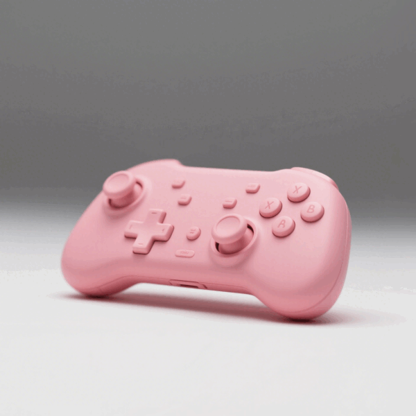 Colorful Soft Light Immersive Pink Charm Game Controller