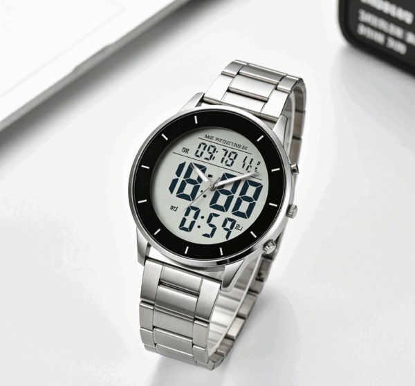 Borui Smart Gear SilverGlory Digital Elite Watch
