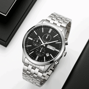 Silver Metal Multi-Function Premium Smartwatch