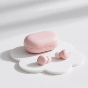 Pink Rhyme True Wireless Pink Headphones